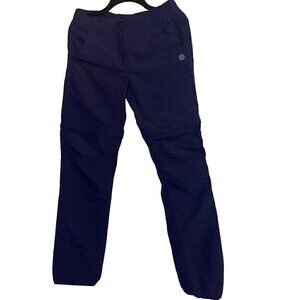 Cargo-Parachute Convertible Gorpcore Pants Navy Blue 100% Polyamide Size 36